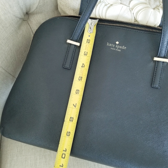 Kate Spade NY Cedar Street Maise Dome Satchel Shoulder Handbag Black Designer - Picture 11 of 16